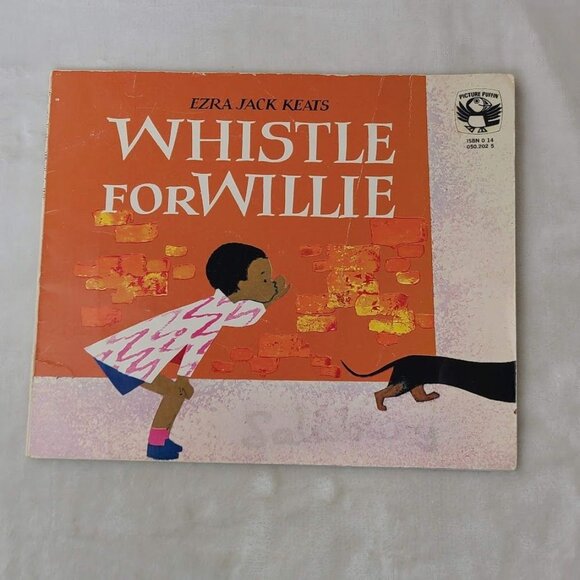 Whistle For Willie Ezra Jack Keats Picture Puffin Paperback Childrens Book 1989 - Picture 4 of 7